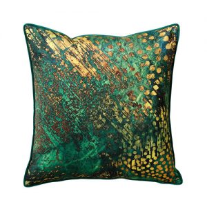 green orche cushion