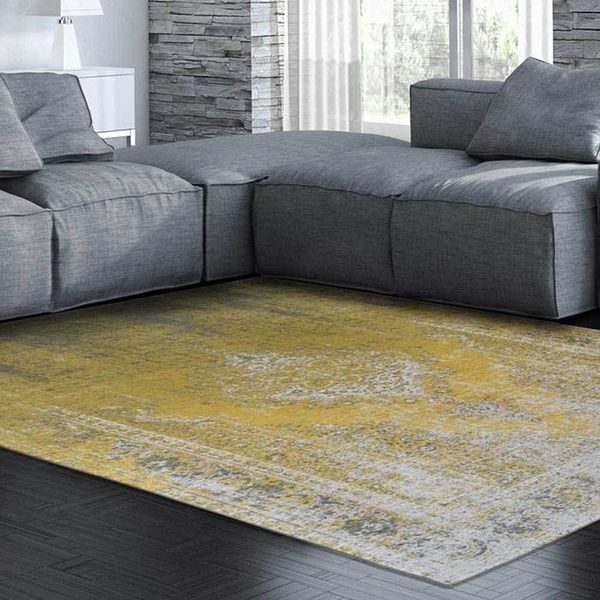 geneartion rug in colour yuzu cream