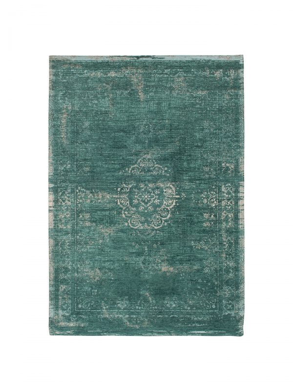 Medaillon rug in colour jade