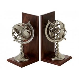 Kensington Townhouse Bookends stock photo