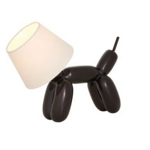 Black Balloon Dog Lamp