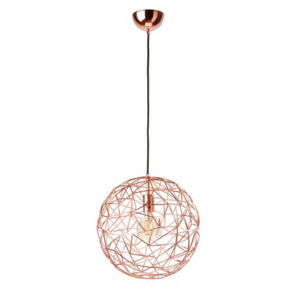 Mesh Large Copper Pendant Lamp