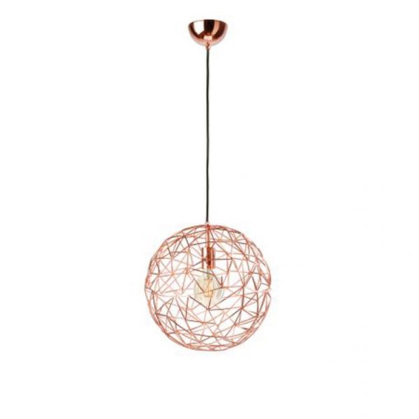 Mesh Medium Copper Pendant Lamp